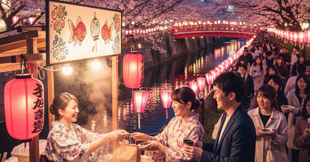 中目黒「おでん きんぎょと風鈴」で花見テイクアウト限定メニューが登場