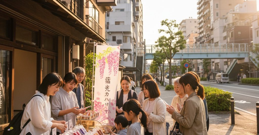 菓心桔梗屋、葛バー提供開始と藤光園とのコラボ第3弾
