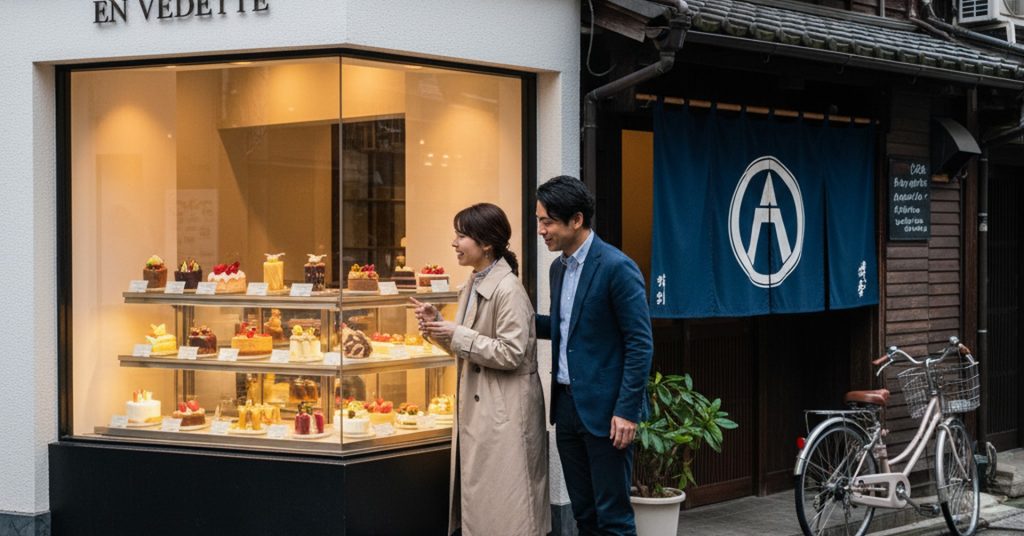 「EN VEDETTE」の大人向けケーキ、清澄白河で注目の存在に