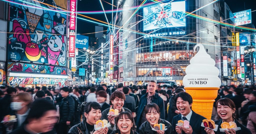 「バニラモナカジャンボ」を自分好みにカスタム！渋谷で体験型イベント開催