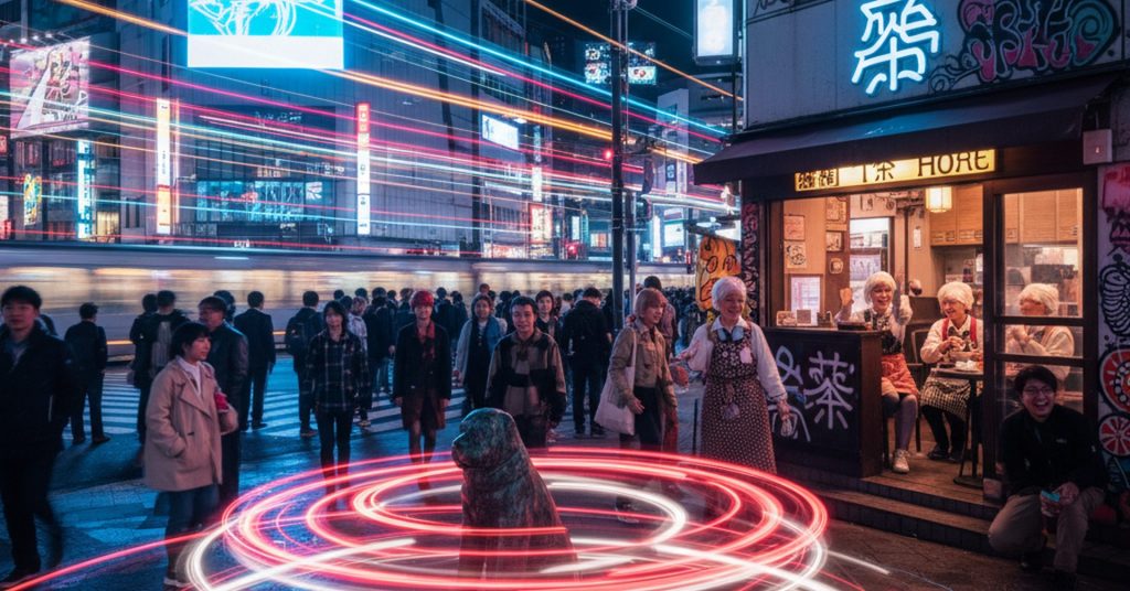 渋谷に平均年齢73歳の店員が活躍する茶店「ジーチャバーチャ」オープン