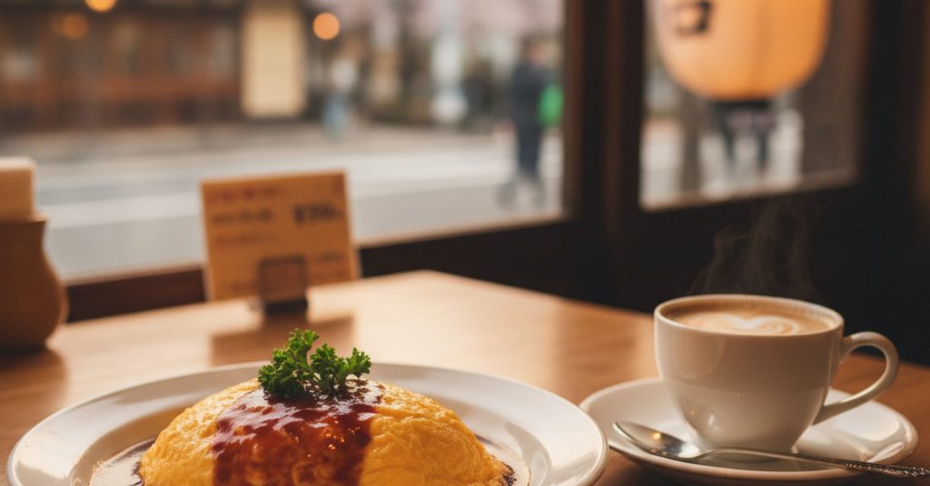 【上野】「マドンナー」のオムライスランチはコーヒー付き900円