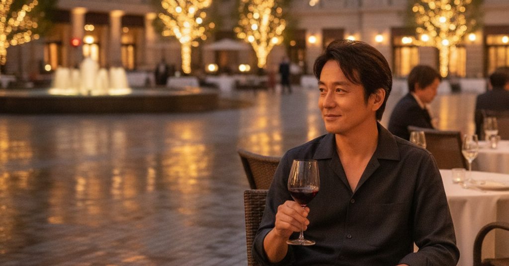 木村拓哉、代官山のお気に入りの場所でリラックスした姿を披露