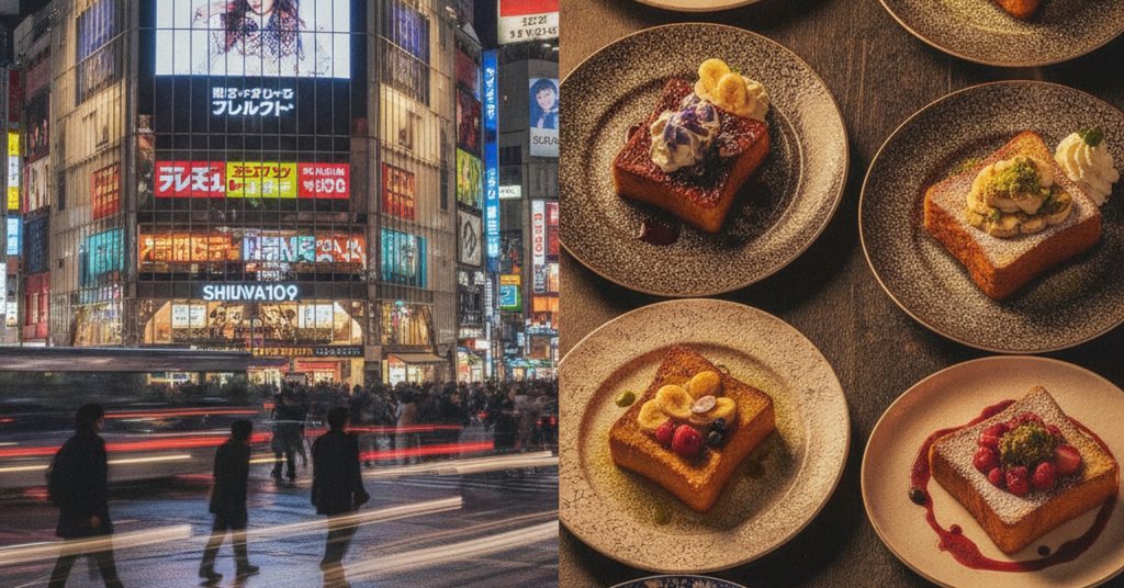 渋谷の隠れ家カフェ、フレンチトースト7種が登場