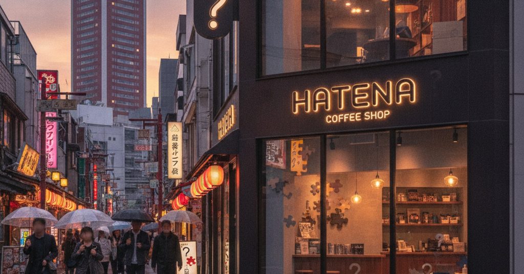 池袋に「はてな珈琲店」オープン、謎解き要素も魅力のカフェ