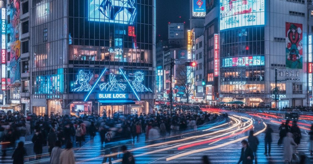 『ブルーロック』テーマカフェ、渋谷に登場