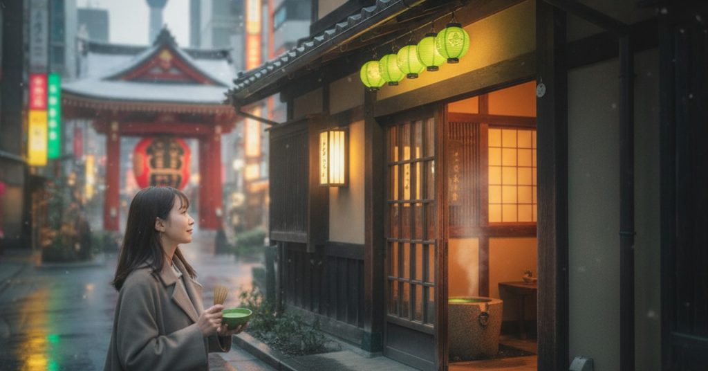 選べる抹茶の隠れ家、浅草に12月16日オープン