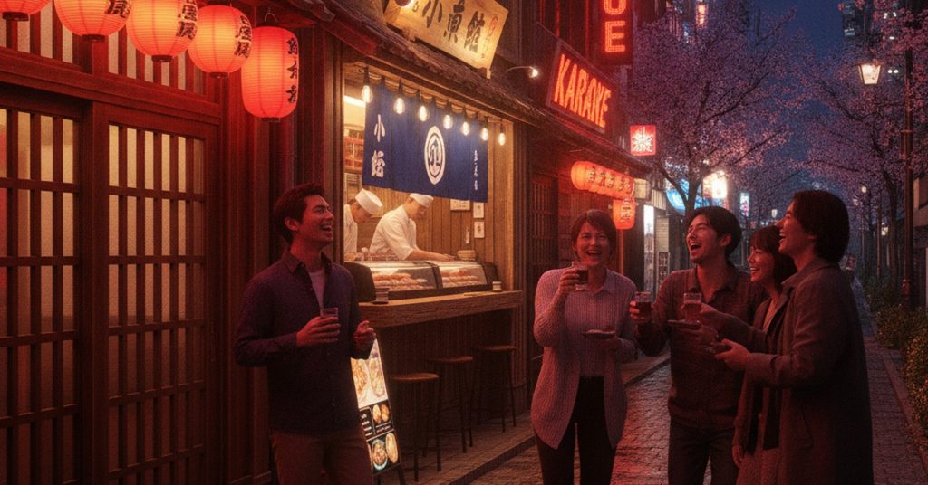 池尻大橋「舟」×目黒「小寅鮨」コラボ！握り・日本酒・カラオケの夜