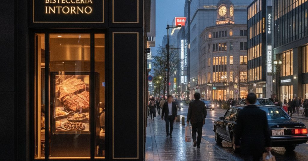 西銀座・数寄屋橋に「ビステッケリア イントルノ」オープン