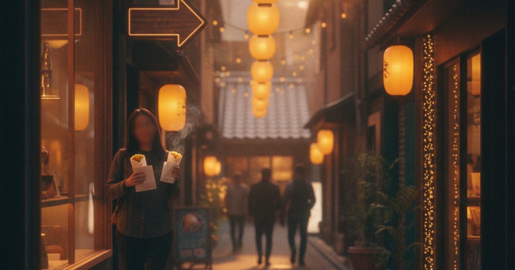 道玄坂「タコ ベル」でお持ち帰りタコス・ブリトー